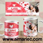 descargar plantilla para sublimar tazas personalizadas
