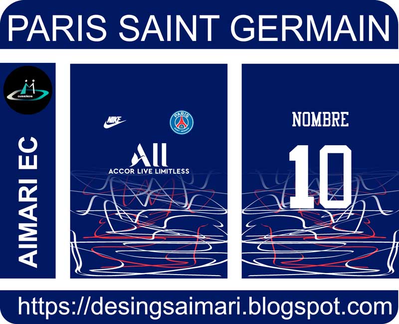 vector camiseta paris saint germain 2020