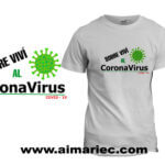 Camiseta Personalizada Sobreviví al CoronaVirus Covid-19