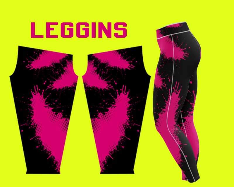 Diseño de leggins para sublimar gratis