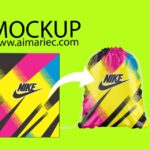 descargar gratis mockup saco de deportes para photoshop