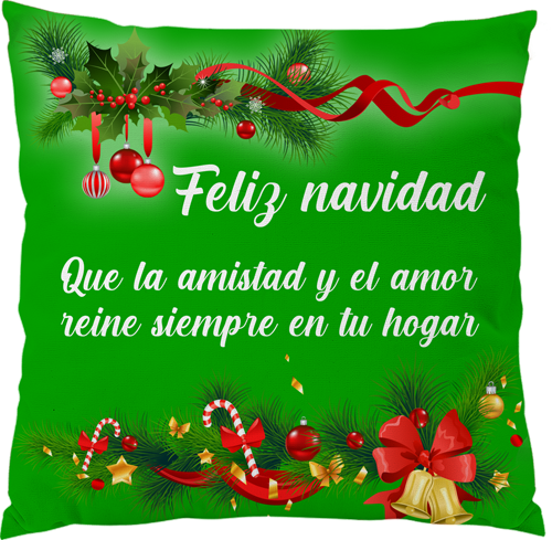 cojin navideño de navidad 2020