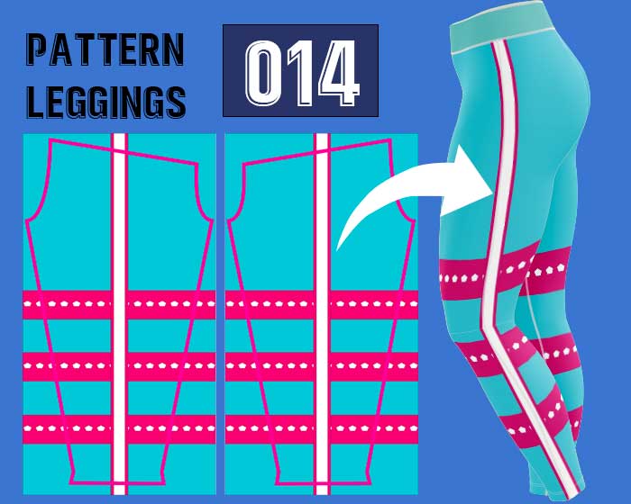 Licra deportiva color turquesa