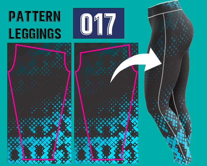 Licra deportiva para mujer (Vector Pattern)