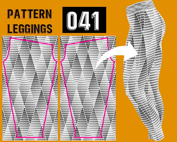 Licra con puntos negros deportivo