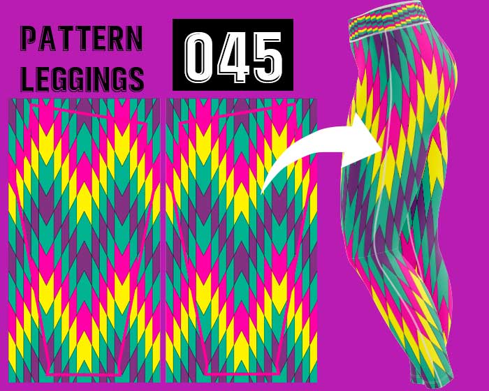 Leggings coloreado sublimada deportiva