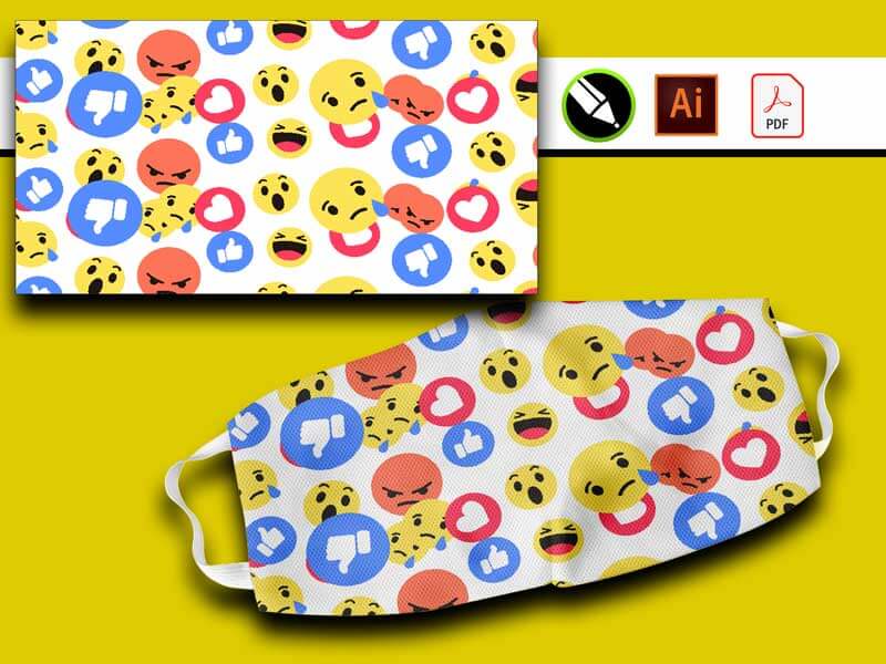 Diseños de emojis para sublimar