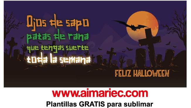 Plantillas para tazas del día de muertos