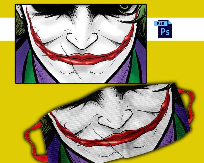 plantillas para sublimar tapabocas-bufon