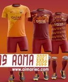 Kit As roma 2021-2022 concept